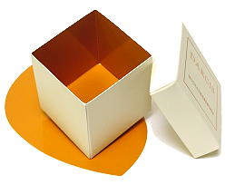 Cubebox appr. 250 gr  Duo Cairo ivory caramel