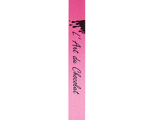 Ribanbel l Art du Chocolat   Fuchsia/Black