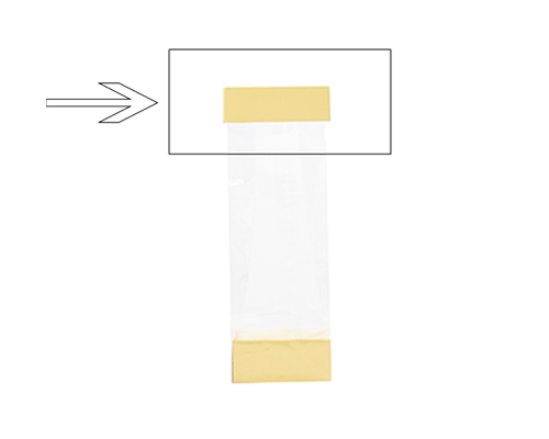 Arosa clip 70mm creme laque