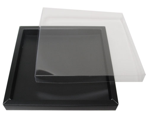Windowbox 166x166x19mm mat black