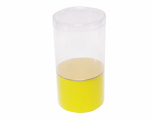 Koker prestige D80x80mm interior jaune laque