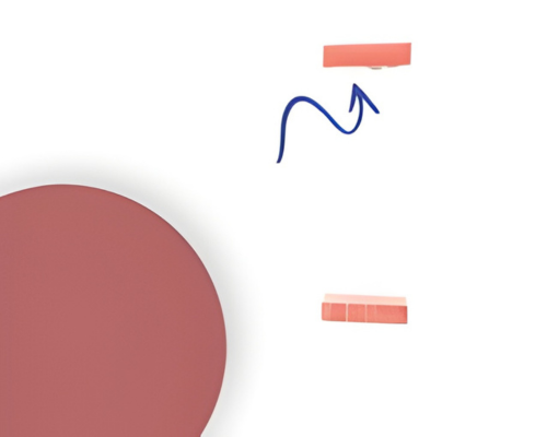 Arosa clip 100mm antique pink