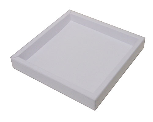 Windowbox 175x175x24mm Duo mat-white/shiny-white