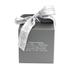 Cubebox handle Large 100x100x100mm happy holidays warmgrey