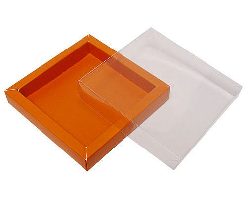 Windowbox 100x100x19mm sunset orange