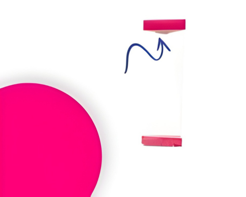 Arosa clip 100mm fuchsia