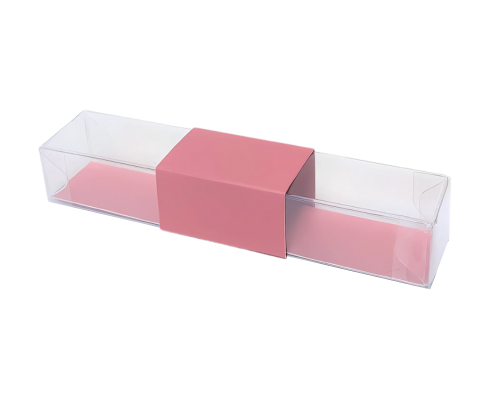 PVC L150xW30xH25mm antique pink with sleeve