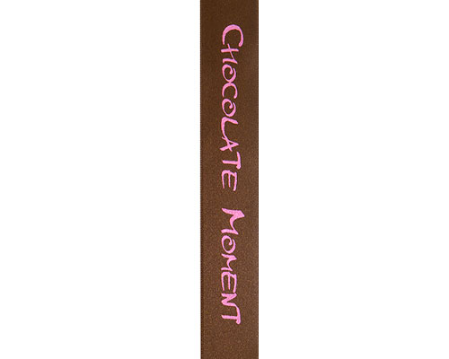 DoubleFaceSatin Chocolate Moment brown/pink