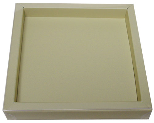 Windowbox 133x133x19mm ivory