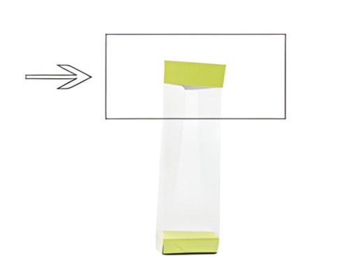 Arosa clip 70mm pistache