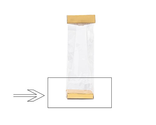 Arosabase 80x50x15mm shiny gold