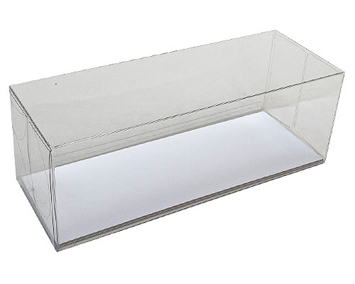 Cakebox transparent L220xW80xH80mm white