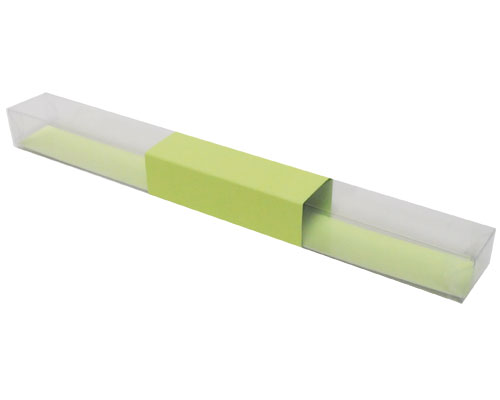 PVC L300xW30xH25mm pistache with sleeve