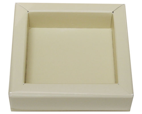 Windowbox 66x66x19mm ivory