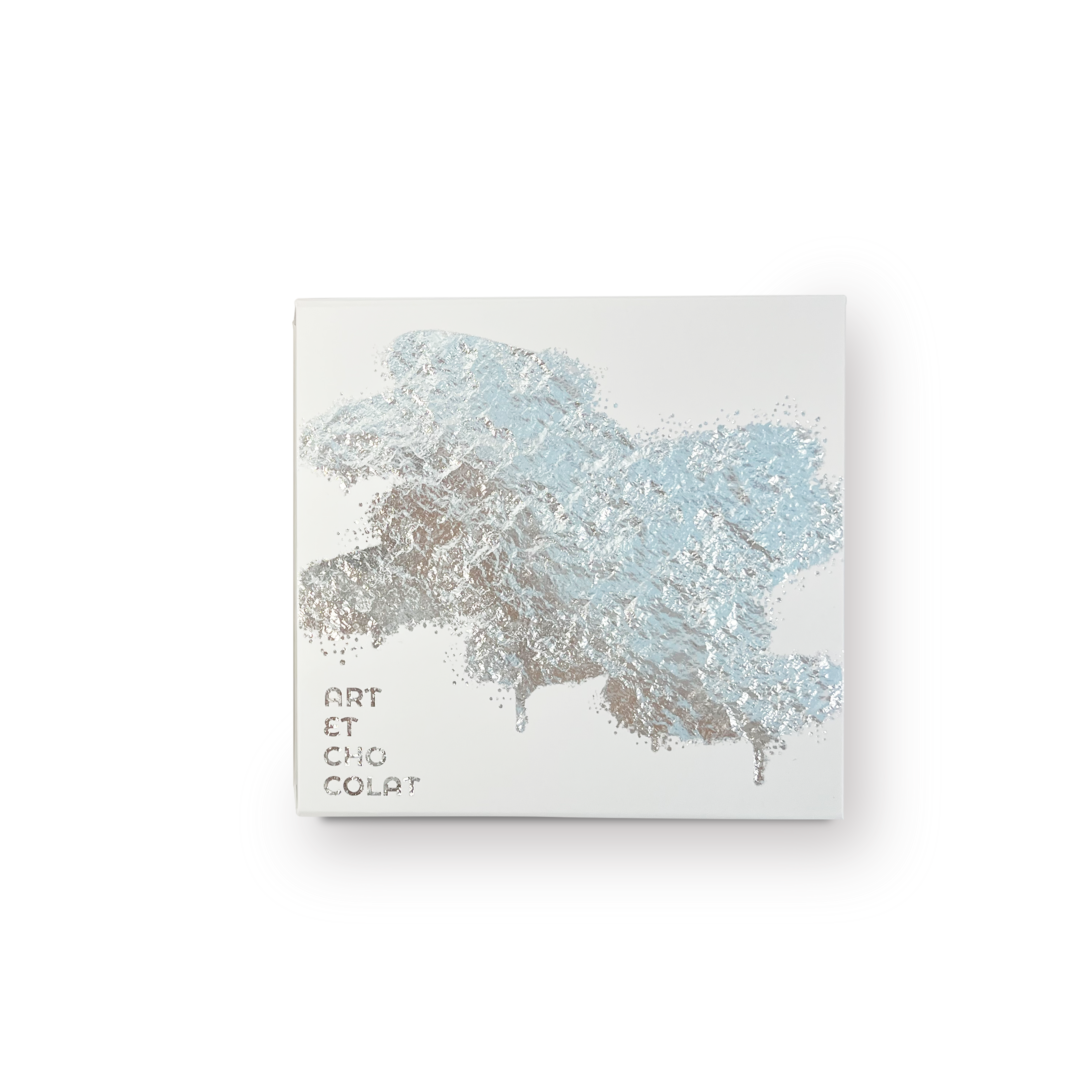 LuxBox magnet L140xW140xH30mm white art et chocolat